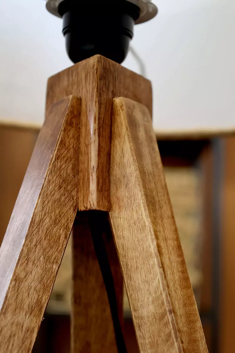 Table lamp in Mango wood - Bild 7