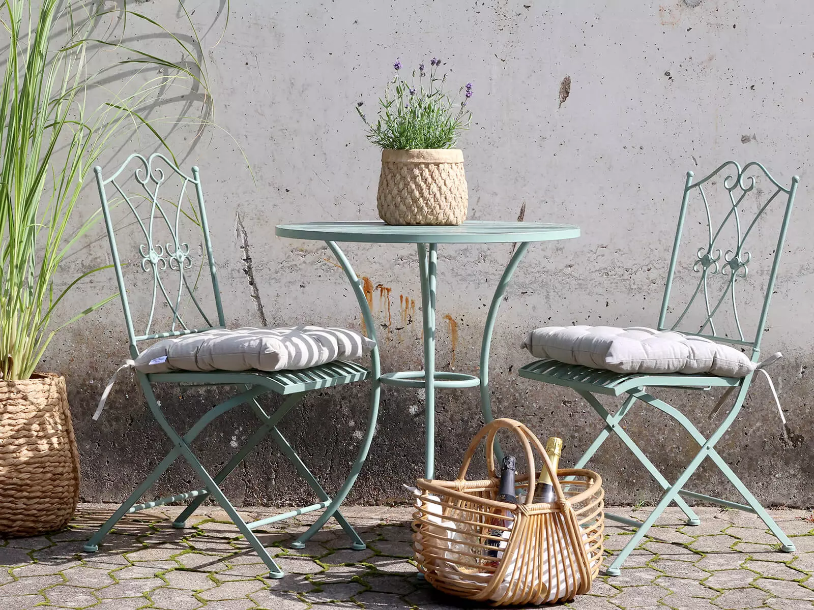 Bistro Set w 2 chairs & 1 table - obrazek 2