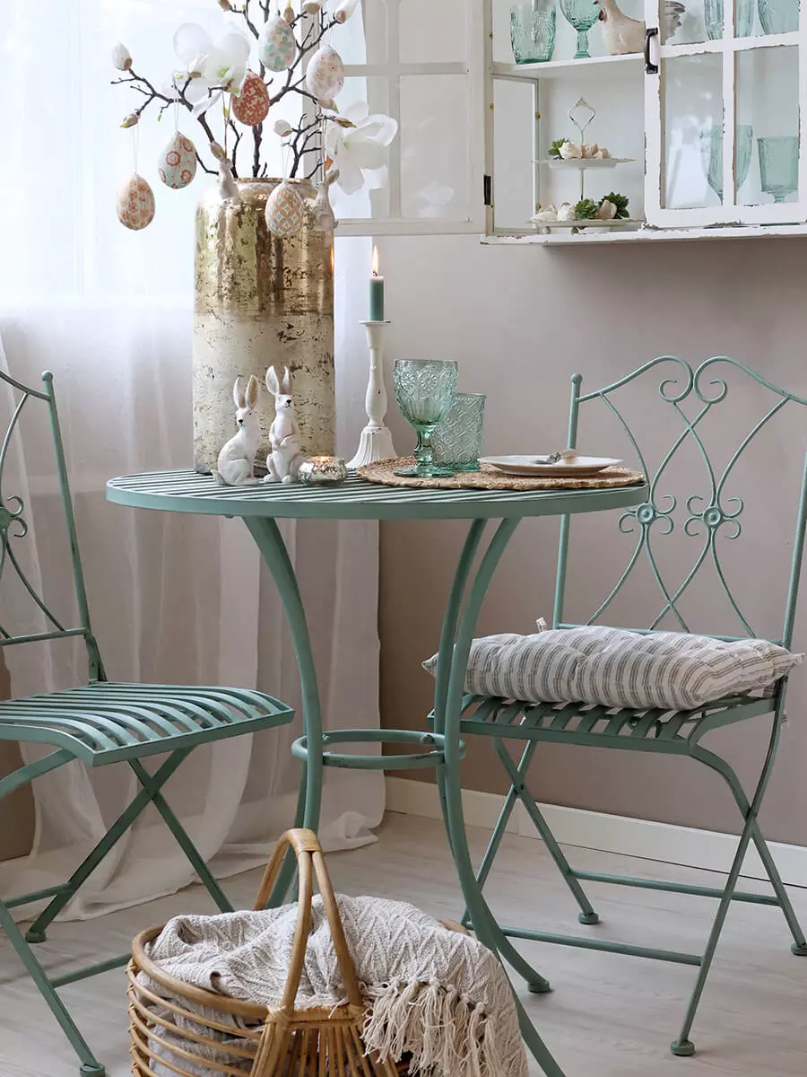 Bistro Set w 2 chairs & 1 table - obrazek 4