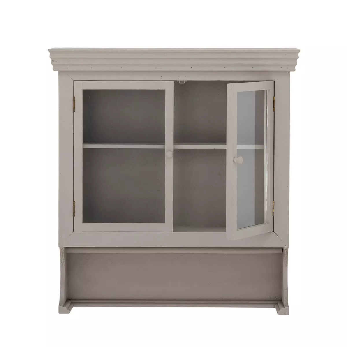 Grey Wall Cabinet, Firwood - Image 3