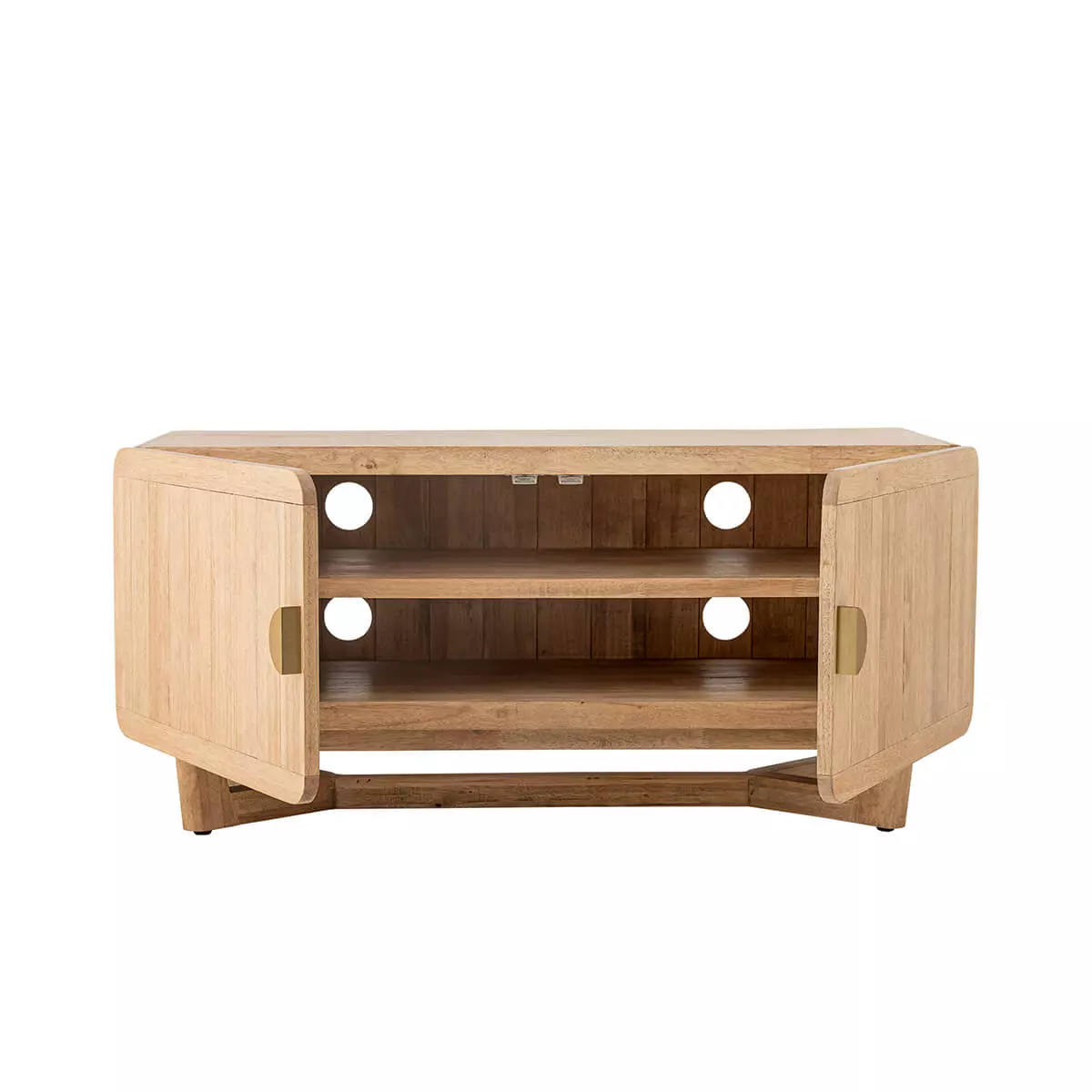 Serrone Cabinet, Nature, Rubberwood - Bild 5
