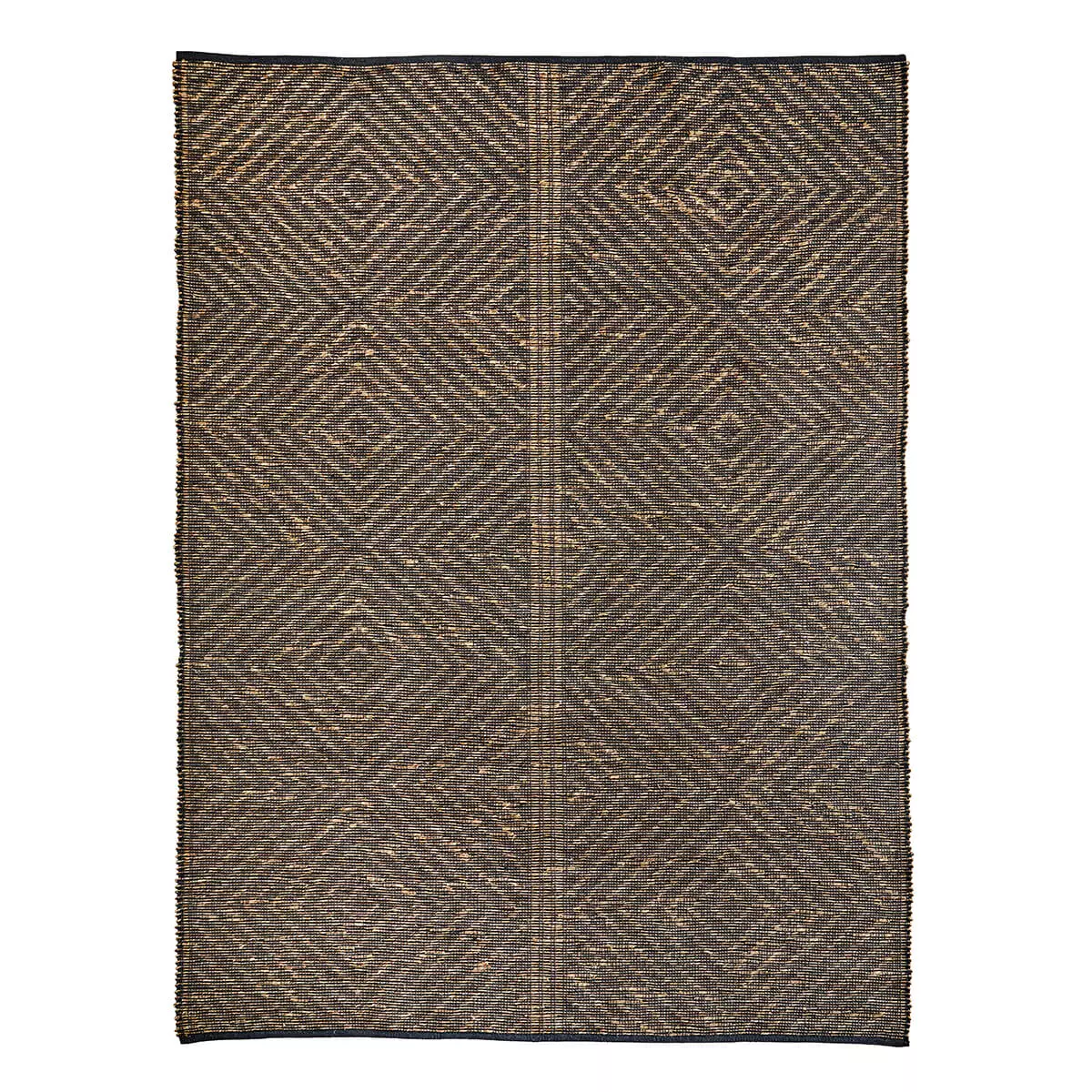 Preproga iz morske trave iz oglja z 2 stranicami