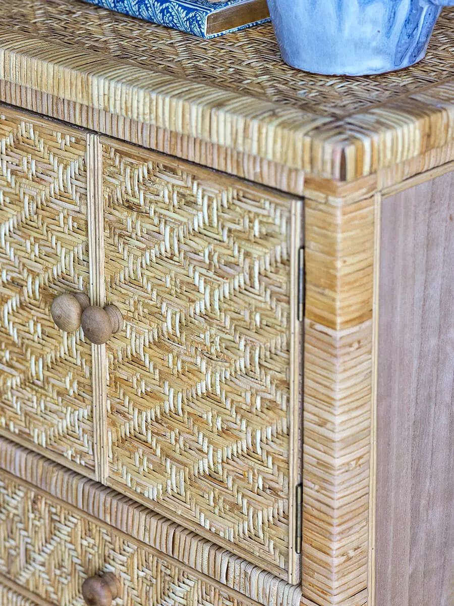 Lorris Rattan Chest of Drawers - Bild 3