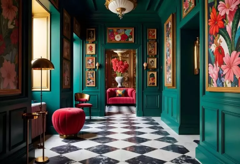 Vintage Revival Reimagined: Geometric Patterns & Retro Textures