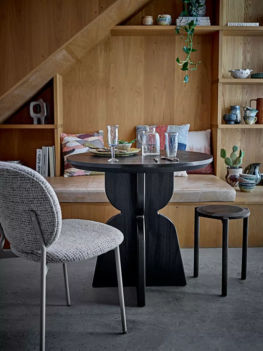 Vixen Black Dining Table - Obrázek 2