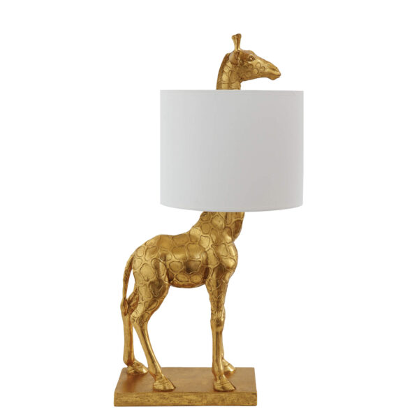 Table lamp giraffe