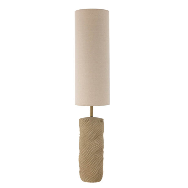 Staande lamp - steengoed - natuur