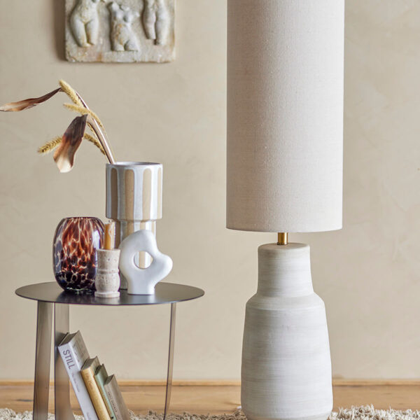 Vloerlamp, Wit, Steengoed