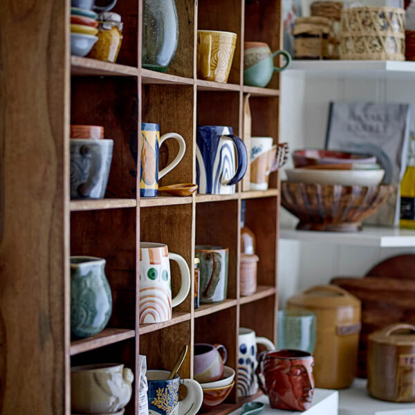 shelf brown reclaimed wood