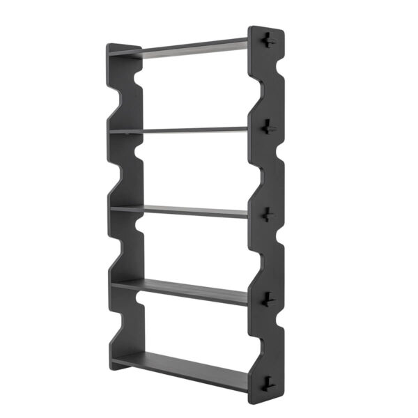 Zwart grenen plank