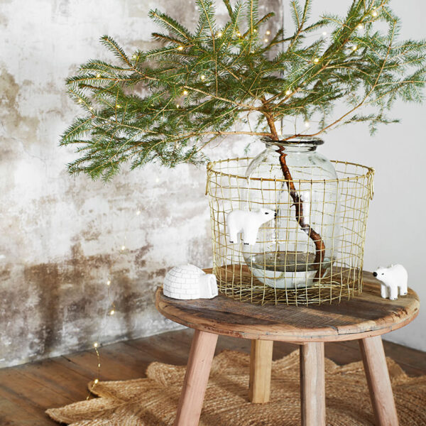 Artisan Crafted Wooden Coffee Table